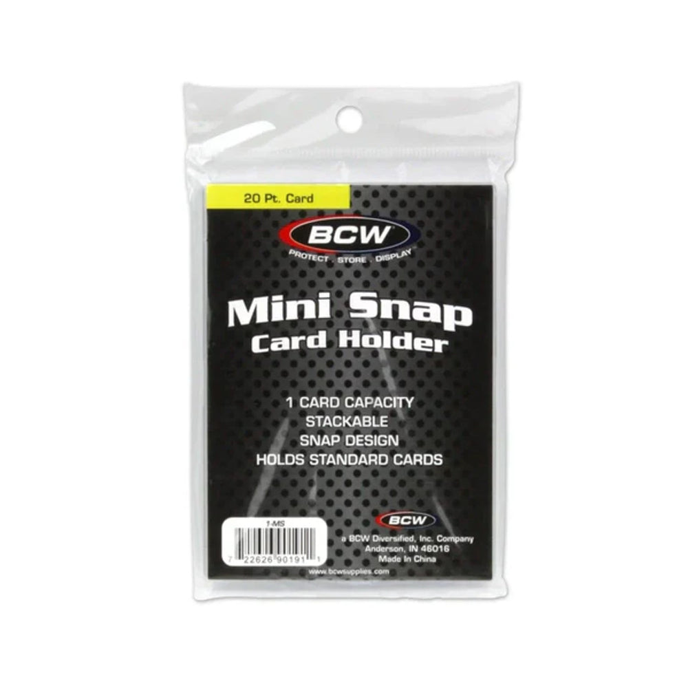 BCW Mini Snap Card Holder