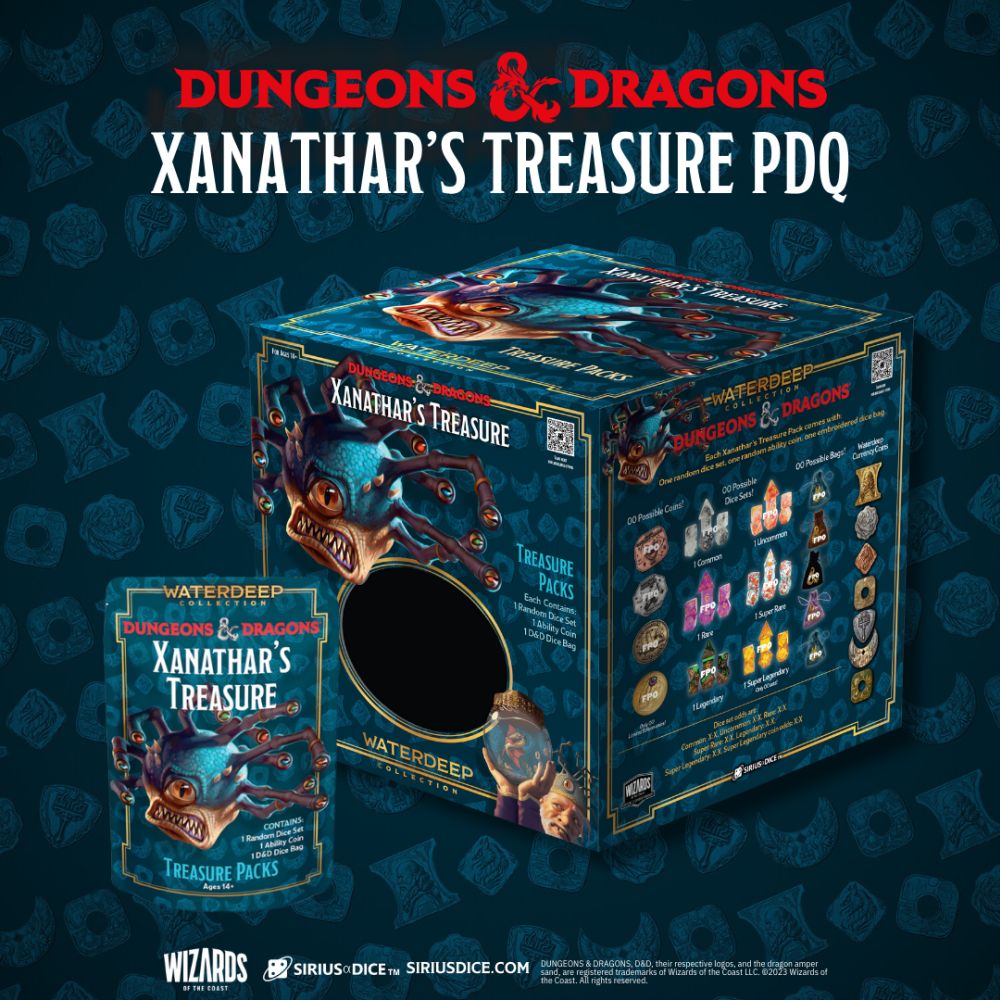 *PRE-ORDER* Dungeons & Dragons Xanathar’s Treasures Blind Dice Bag