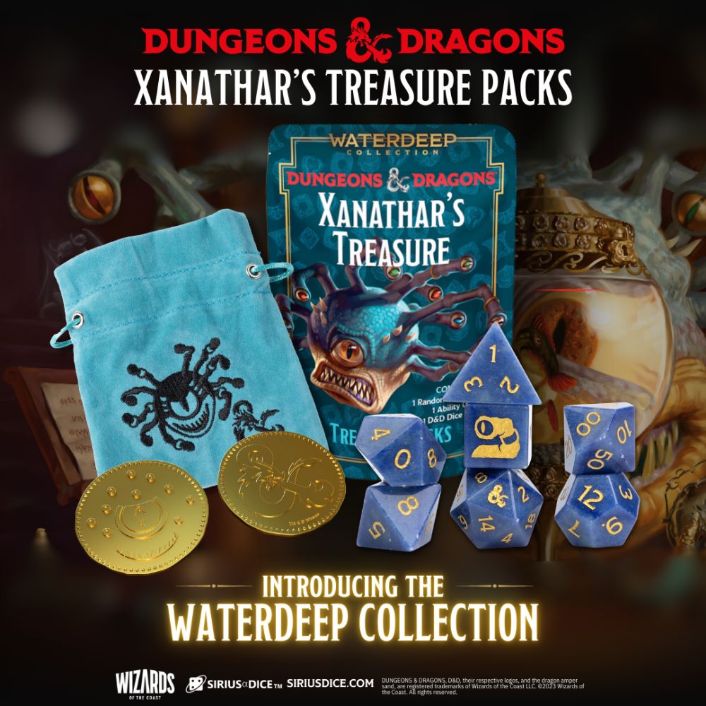 *PRE-ORDER* Dungeons & Dragons Xanathar’s Treasures Blind Dice Bag