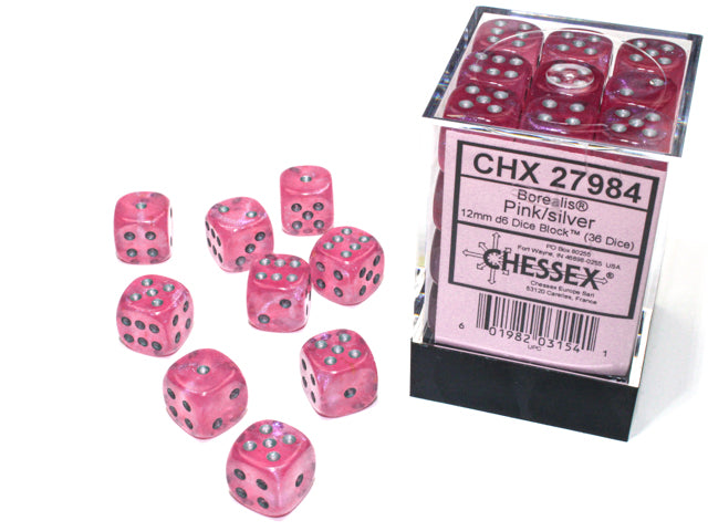 Chessex D6 Dice Set - 12mm (36 Dice)