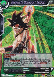 Desperate Onslaught Bardock (Event Pack 2 - 2018) (P-060_PR) [Promotion Cards]