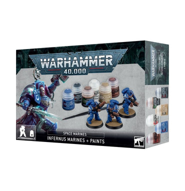 Warhammer 40,000 Infernus Marines & Paints Set