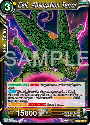 Cell, Absorption Terror (BT26-114) [Ultimate Advent]