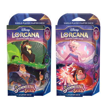 Disney Lorcana TCG Shimmering Skies Starter Decks