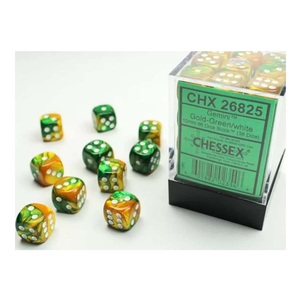 Chessex D6 Dice Set - 12mm (36 Dice)