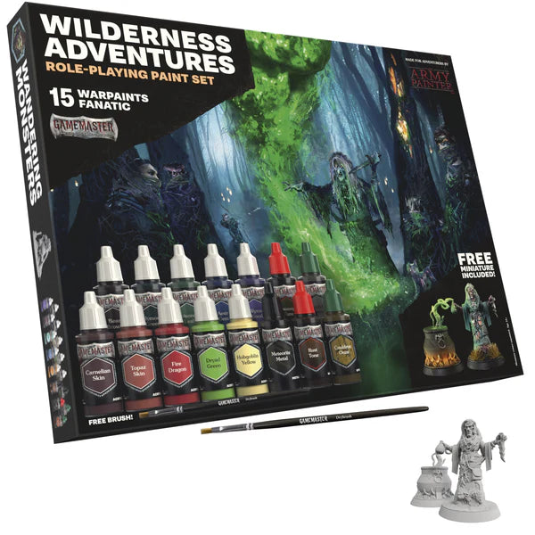 GameMaster: Wilderness Adventure Role-Playing Paint Set