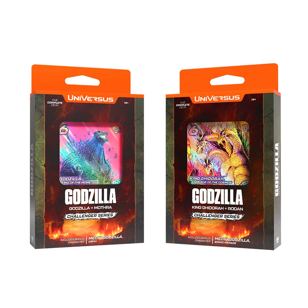 Challenger Series Display: Godzilla+Mothra/Ghidorah+Rodan