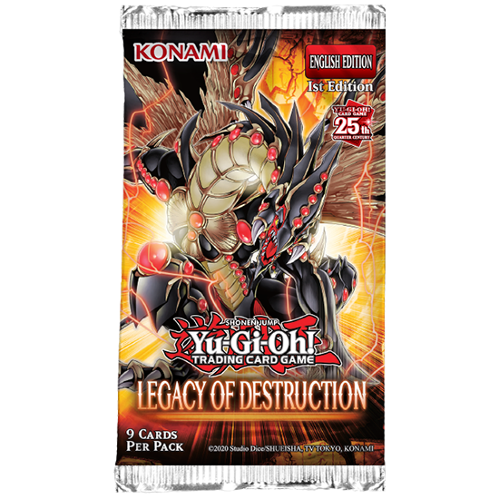 YGO Booster Pack - Legacy of Destruction