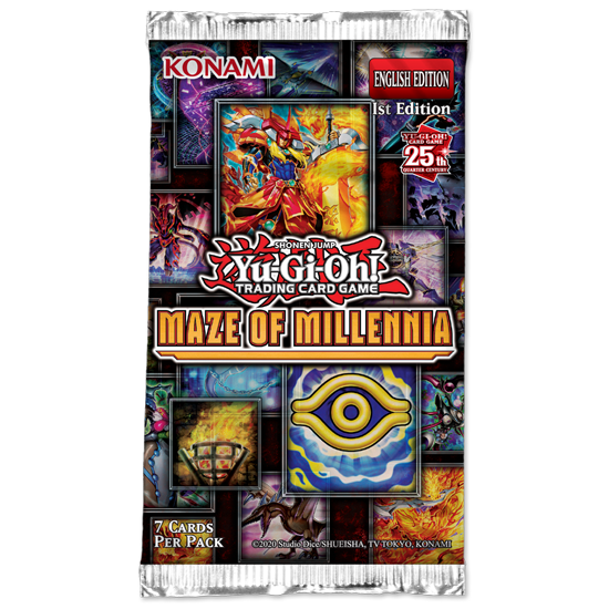 YGO Maze of Millennia Booster Pack