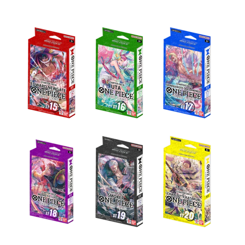 One Piece TCG - Starter Decks [ST-15 to ST-20]