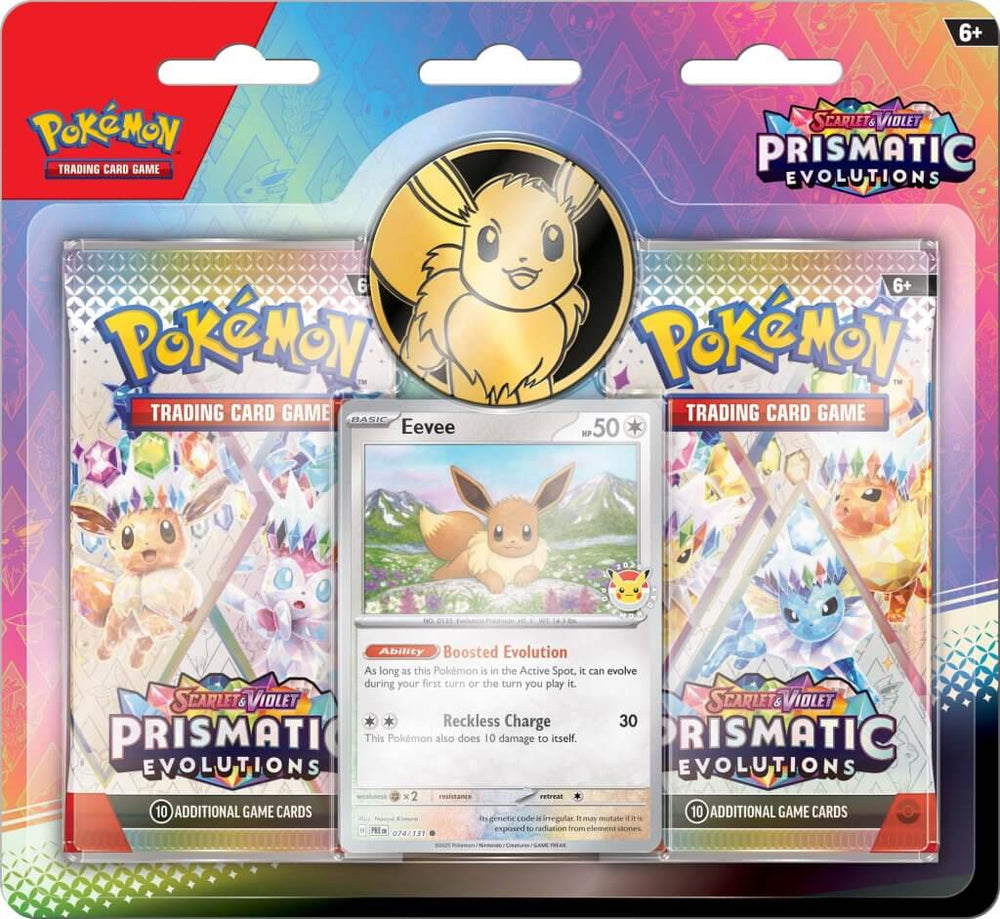 *PRE-ORDER* PKM 2-PK Blister - Prismatic Evolutions