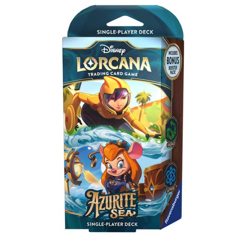 Disney Lorcana TCG Azurite Sea Starter Decks