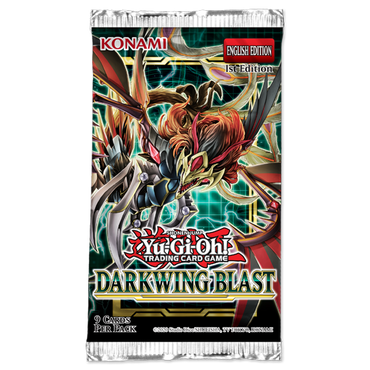 YGO Booster Pack - Darkwing Blast (1st Edition)