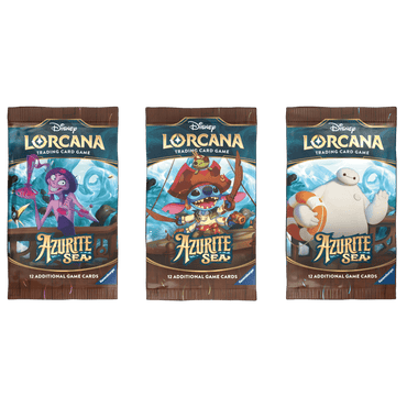 Disney Lorcana TCG Azurite Sea Booster Pack