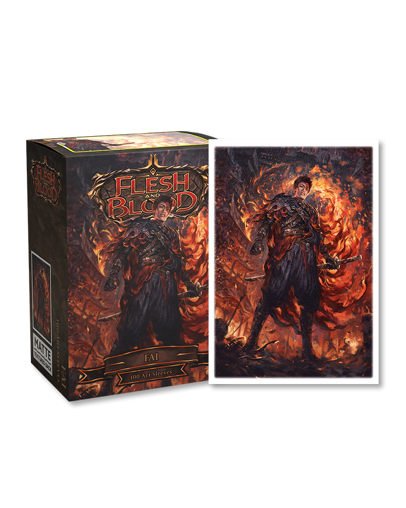 Dragon Shield Sleeves Matte Art - Flesh And Blood (Standard Size)