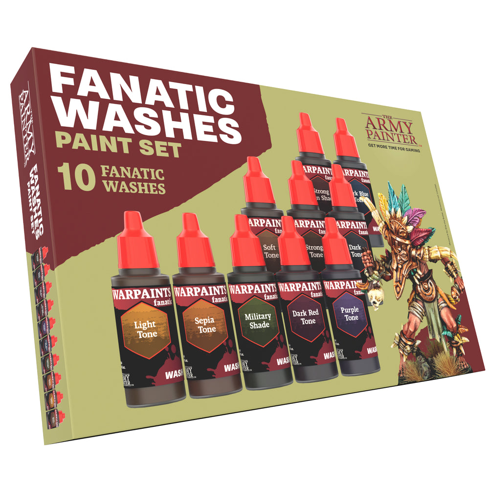 The Army Painter: Warpaints Fanatic: Washes Paint Set