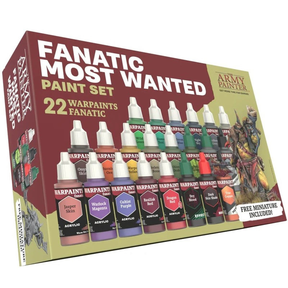 The Army Painter: Warpaints Fanatic: Most Wanted Paint Set