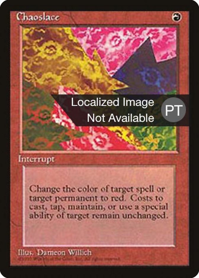 Chaoslace [Fourth Edition (Foreign Black Border)]