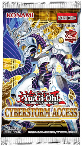 YGO Booster Pack - Cyberstorm Access (1st Edition)