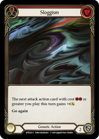 Sloggism (Red) [WTR221-C] (Welcome to Rathe)  Alpha Print Rainbow Foil