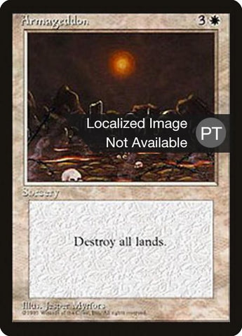 Armageddon [Fourth Edition (Foreign Black Border)]