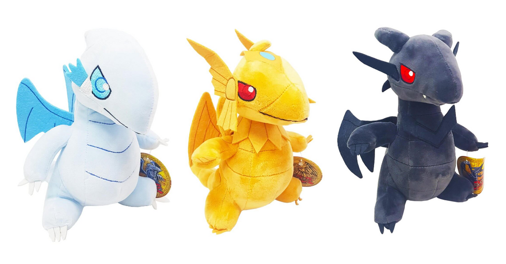 Yu-Gi-Oh! 8" Collectible Plush Dragons