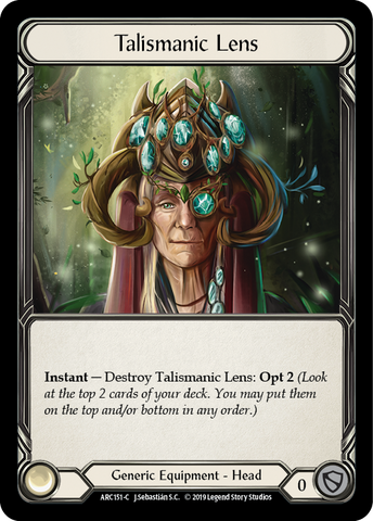 Talismanic Lens [ARC151-C] (Arcane Rising)  1st Edition Normal