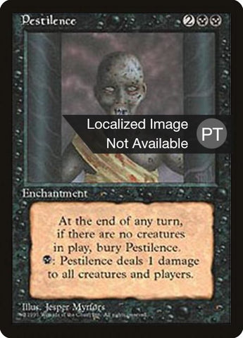 Pestilence [Fourth Edition (Foreign Black Border)]