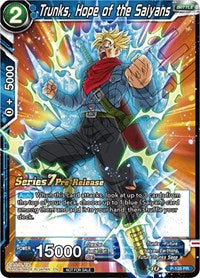 Trunks, Hope of the Saiyans (Alt Art) (P-135) [Assault of the Saiyans Prerelease Promos]